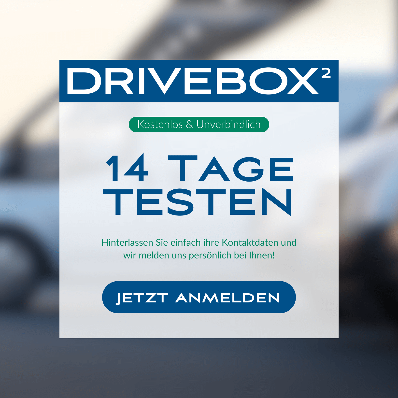 DRIVEBOX - 14 TAGE TESTEN